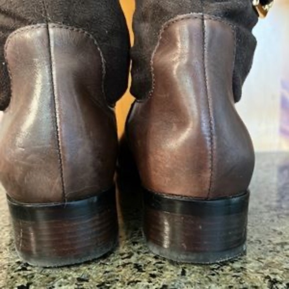 New Cole Haan Air Avalon Triple Buckle‎ Tall Boots Blackstone - Picture 6 of 10